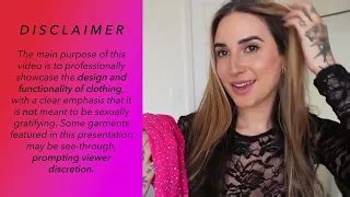 alanha cole|4K SHEER Jumpsuits TRY ON with Mirror View! .